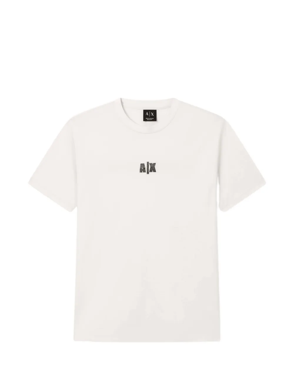 Armani Exchange logo-print crew-neck T-shirt | White | Image 1