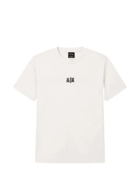 Armani Exchange logo-print crew-neck T-shirt