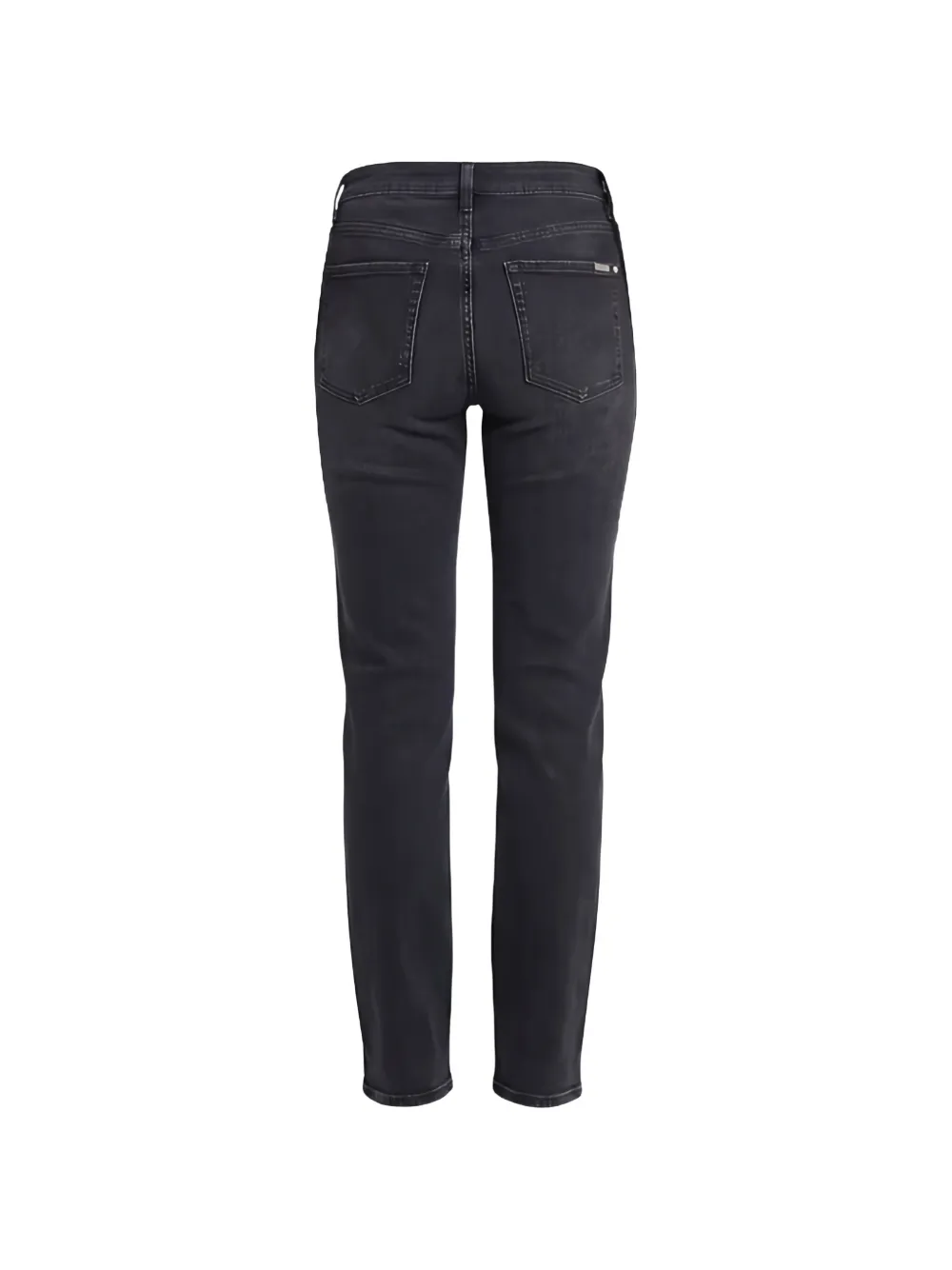 7 For All Mankind Calie straight jeans Zwart