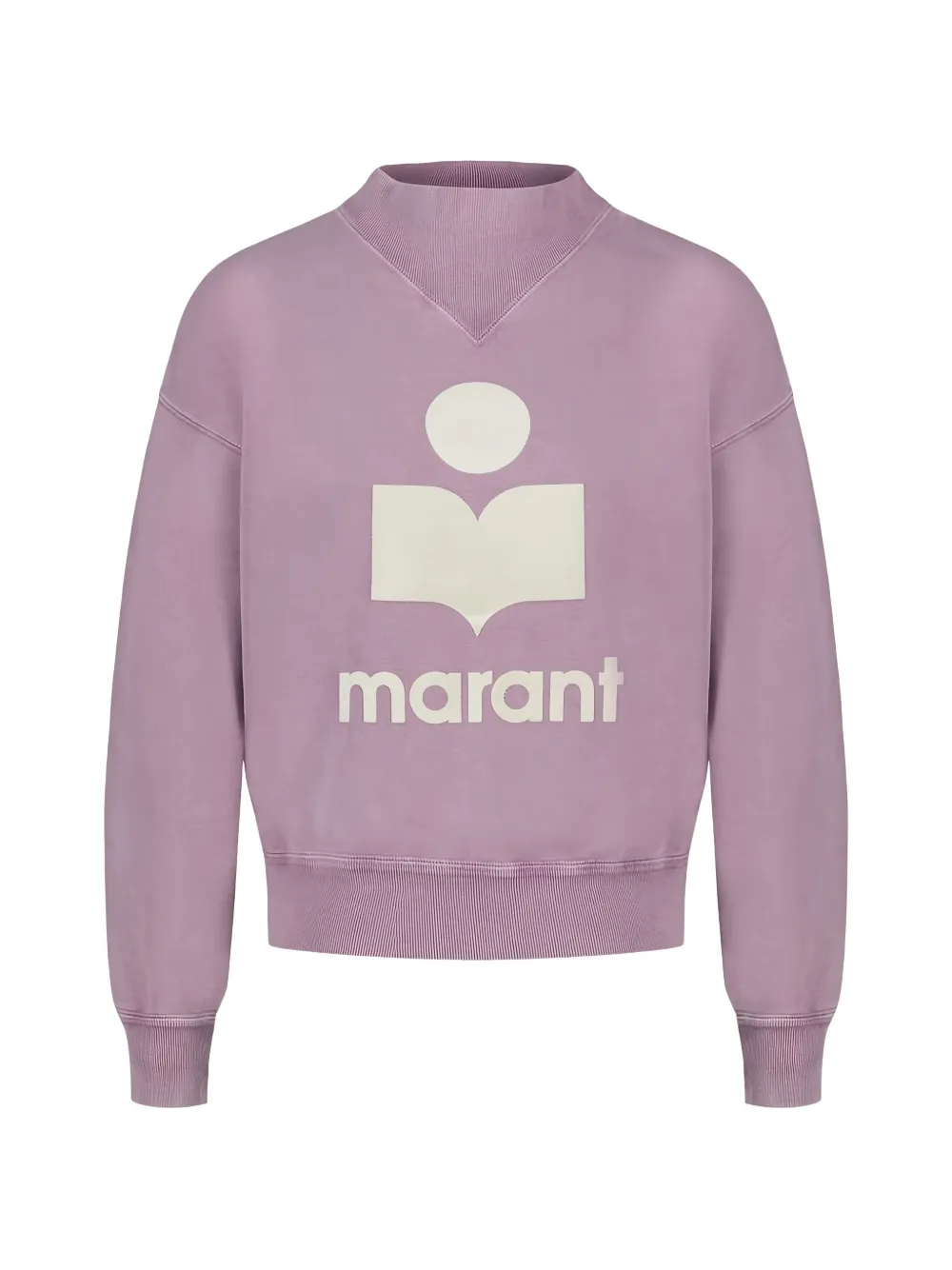 MARANT ÉTOILE Felpa Moby con logo - Viola