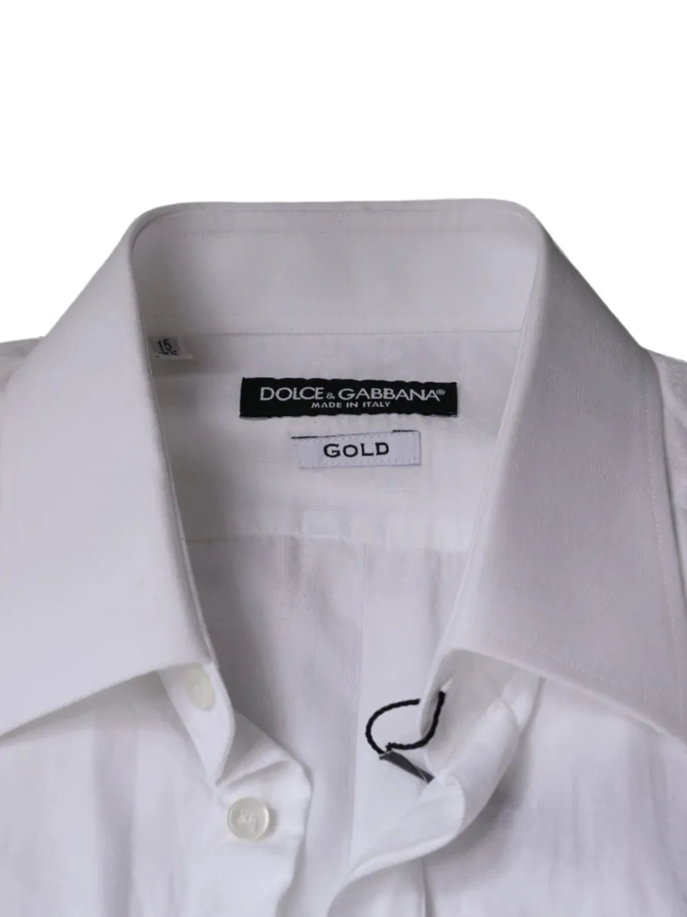 Dolce & Gabbana Gold slim-fit overhemd Wit