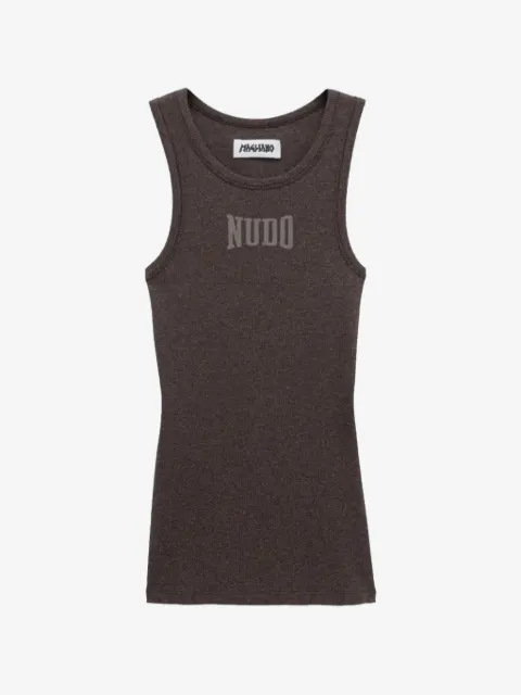 Magliano ribbed-knit logo-print tank top