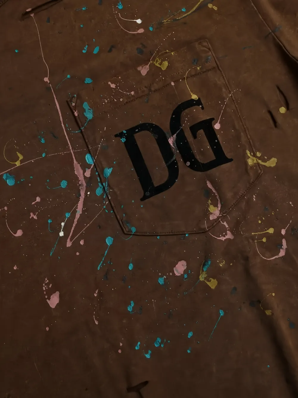 Dolce & Gabbana Sweater met logoprint Bruin