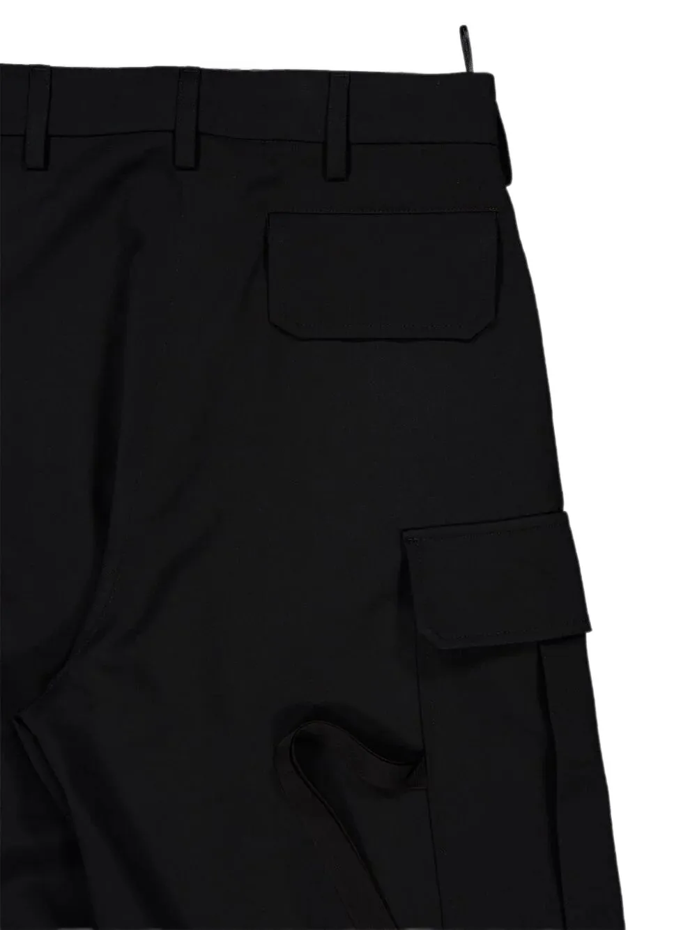 Stella McCartney Cargo straight broek Zwart