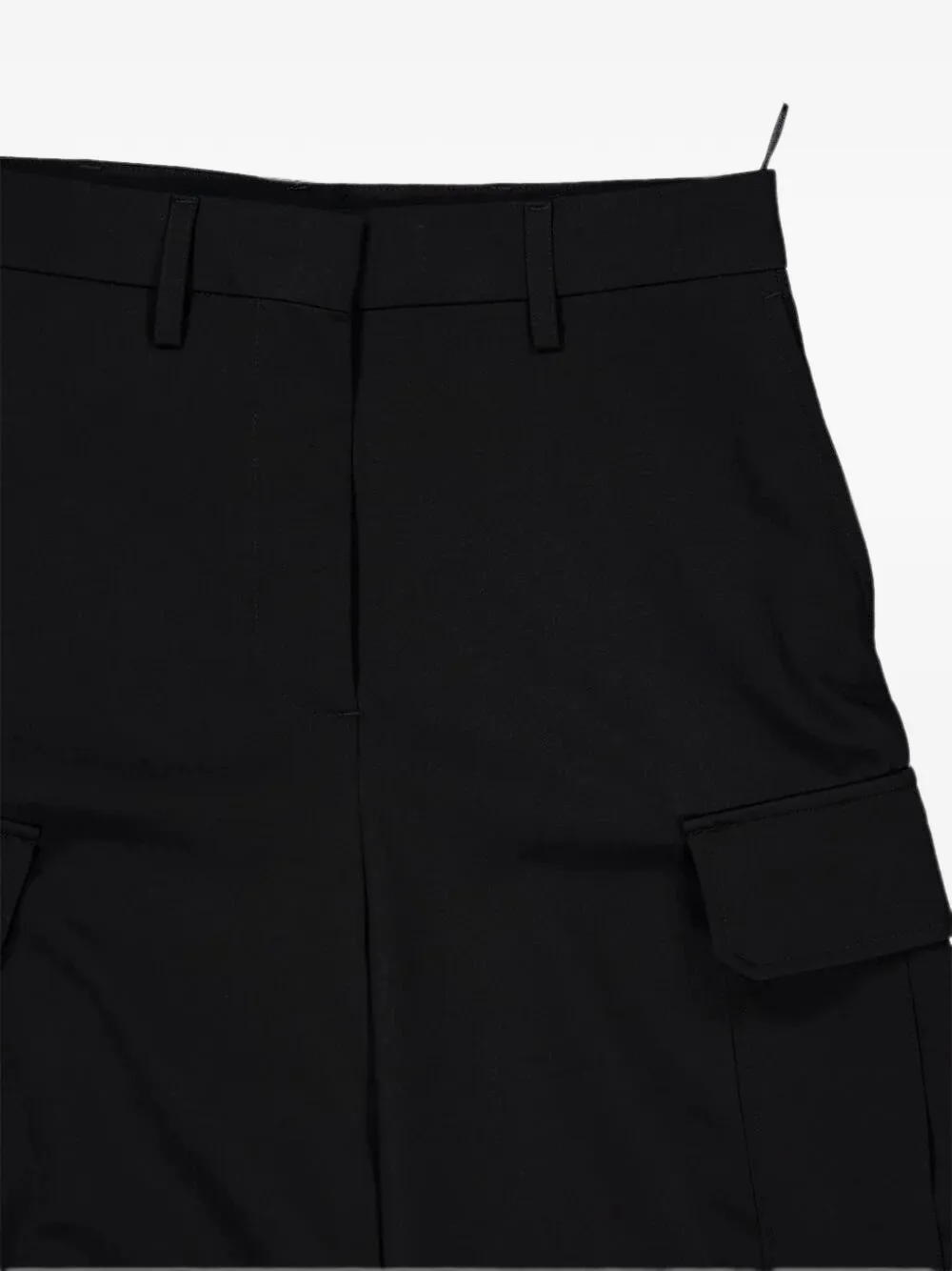 Stella McCartney Cargo straight broek Zwart