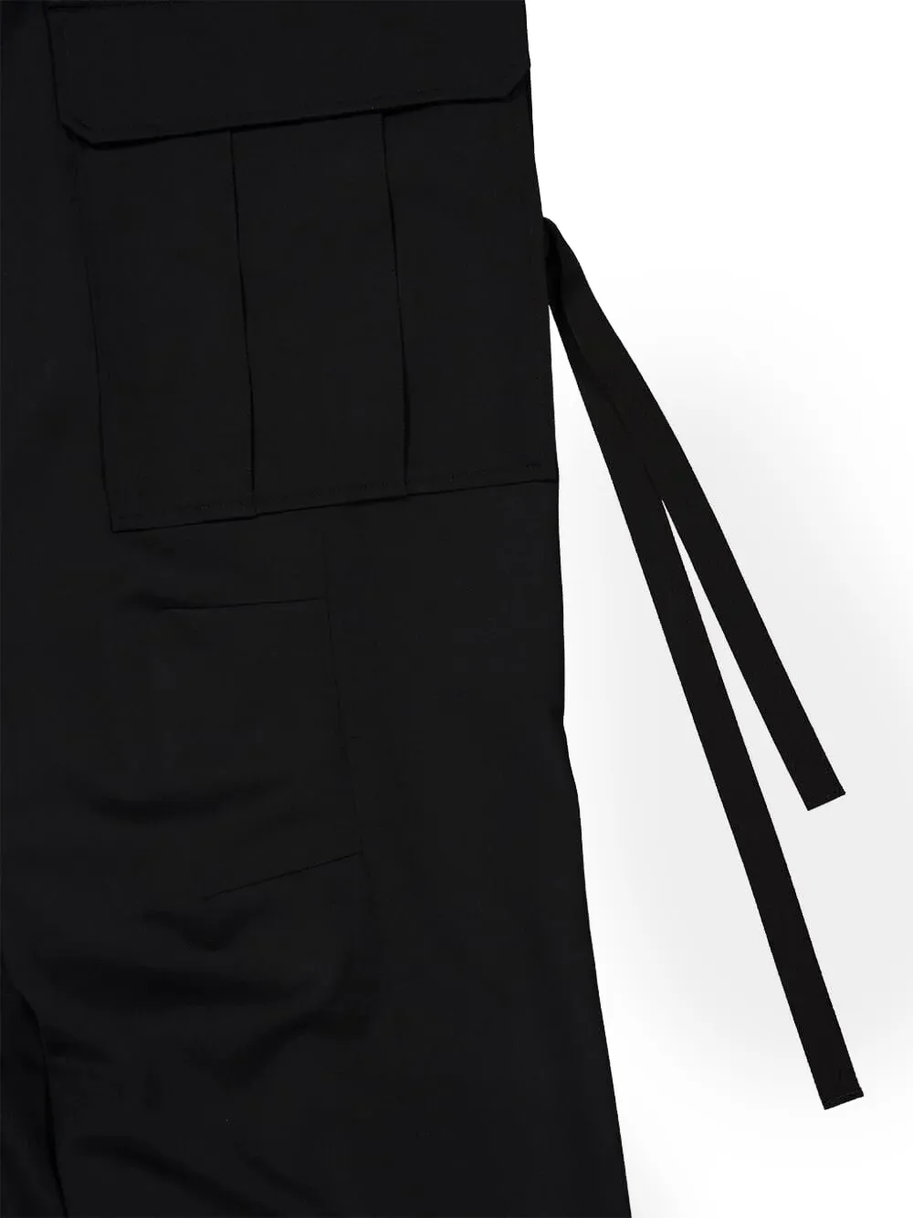 Stella McCartney Cargo straight broek Zwart