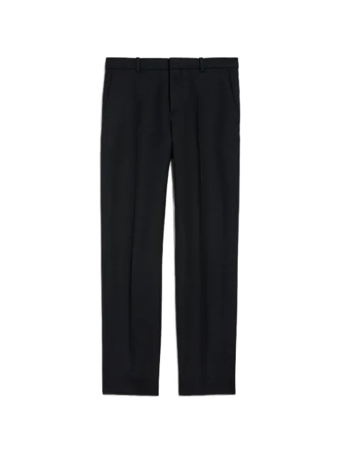 Balenciaga pressed-crease tailored trousers