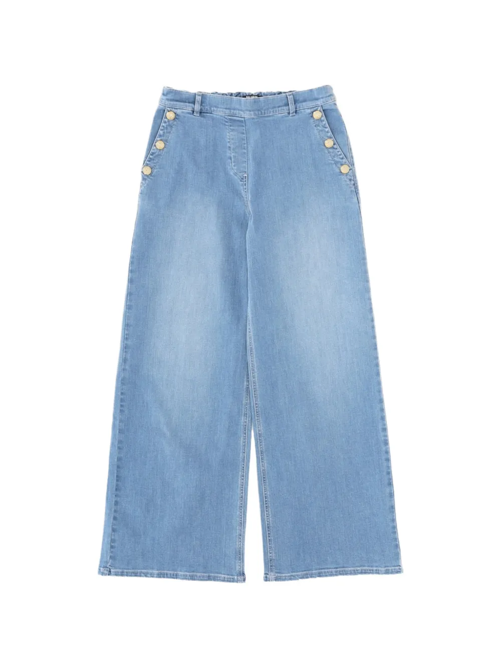 Balmain Kids Pantaloni a palazzo - Blu