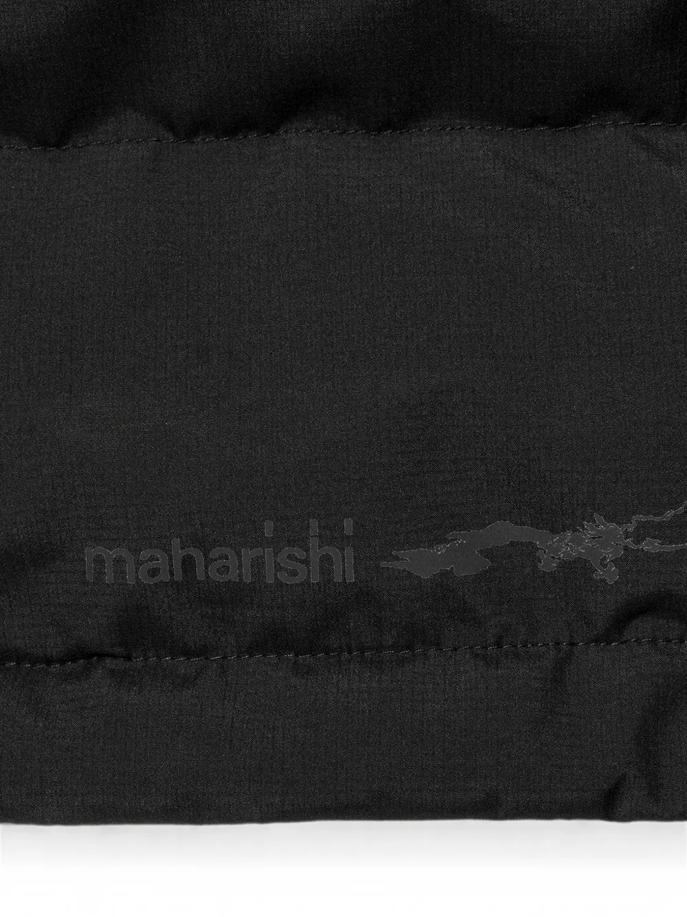 Maharishi Hanten gewatteerd jack Zwart