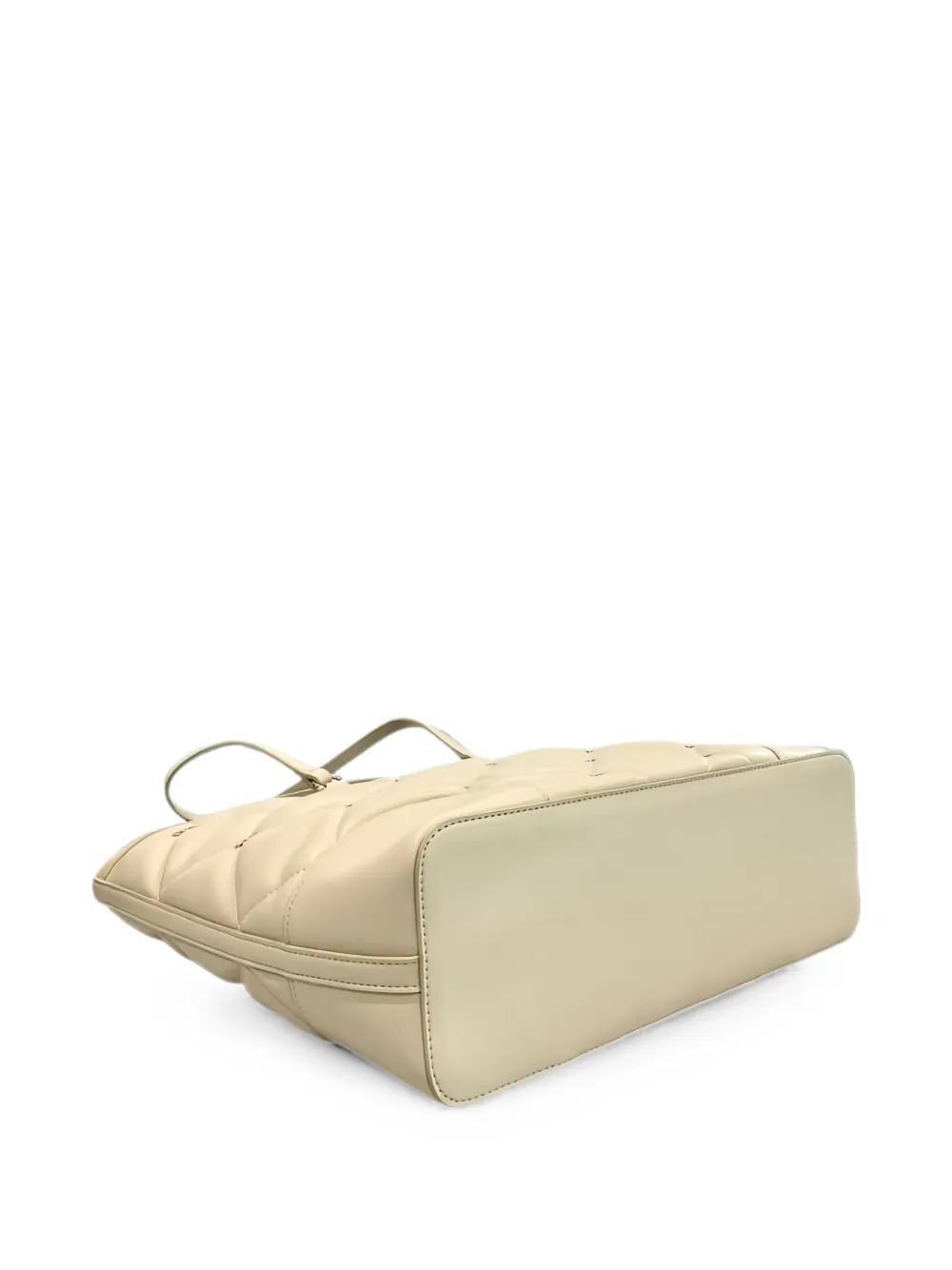 TWINSET Schoudertas met logoplakkaat Beige