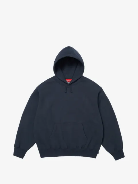 Supreme hoodie con aplique satinado