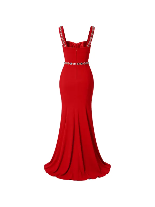 dolce gabbana prom dresses Long sequined mermaid dress