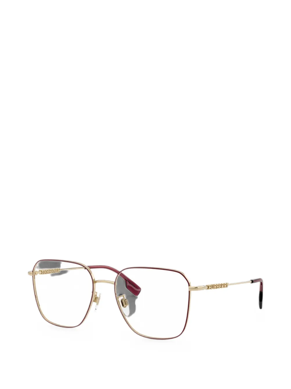  Burberry Square-frame Glasses - Rojo 