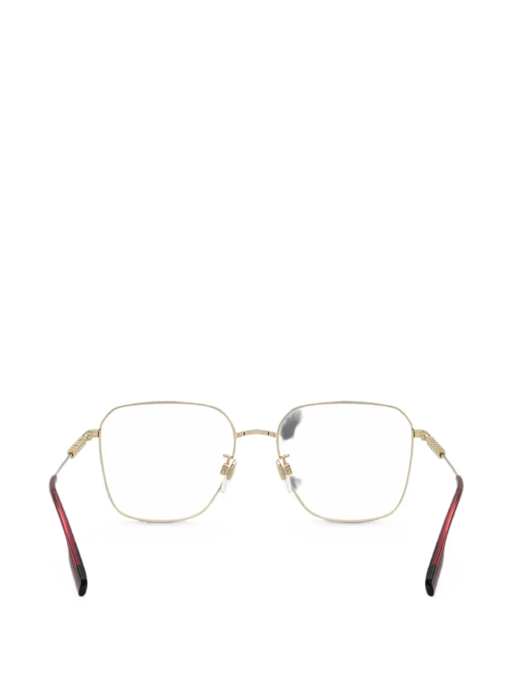  Burberry Square-frame Glasses - Rojo 
