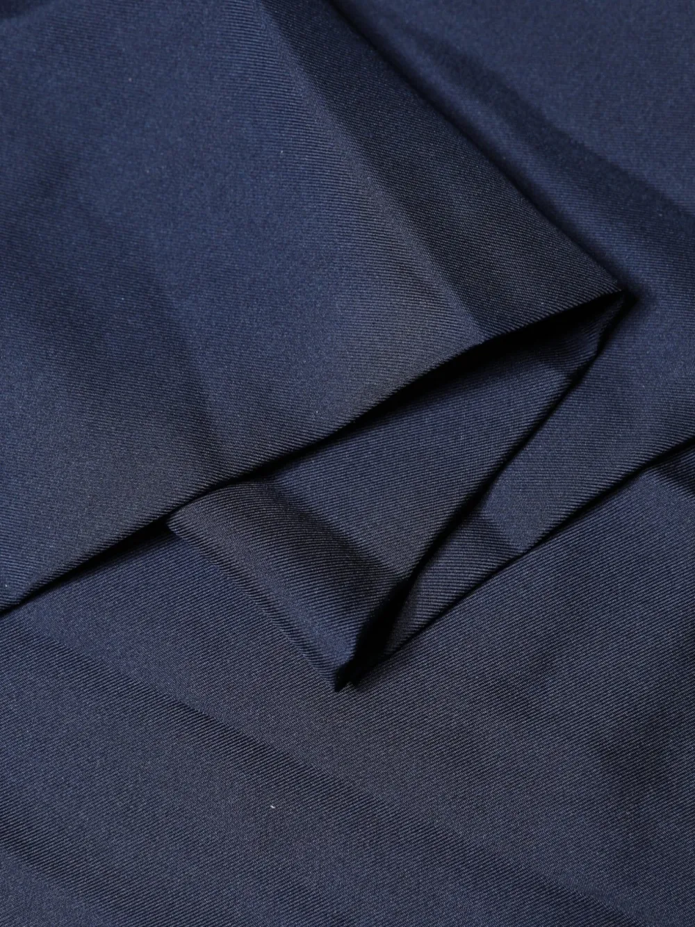 Dolce & Gabbana Twill sjaal met franje Blauw