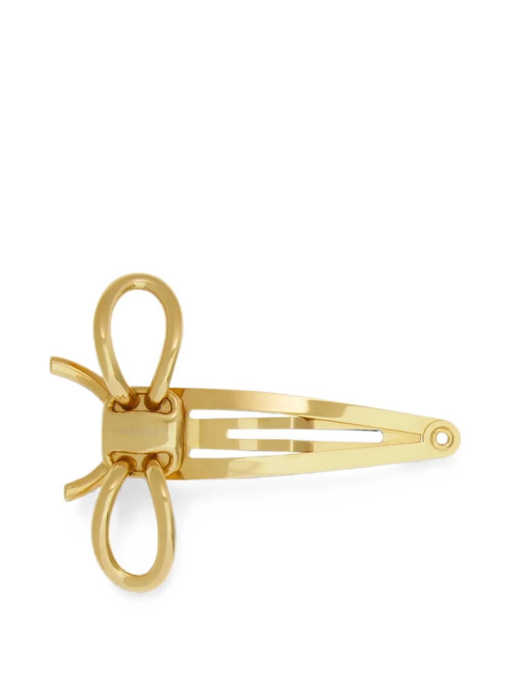 Ferragamo bow-detail hair clip - Gold