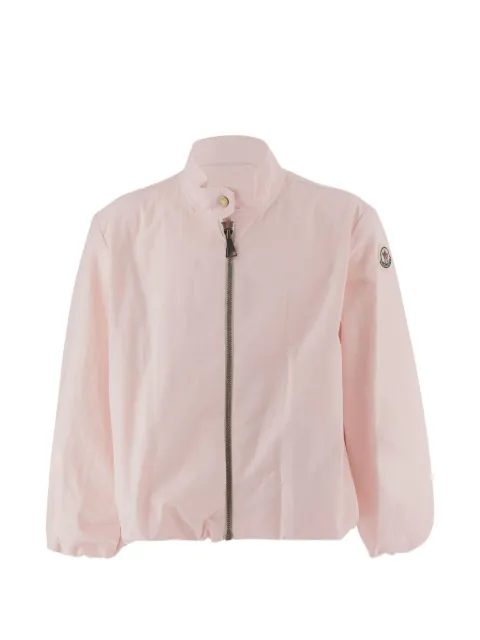 Moncler Enfant Rasime logo-patch high-neck jacket