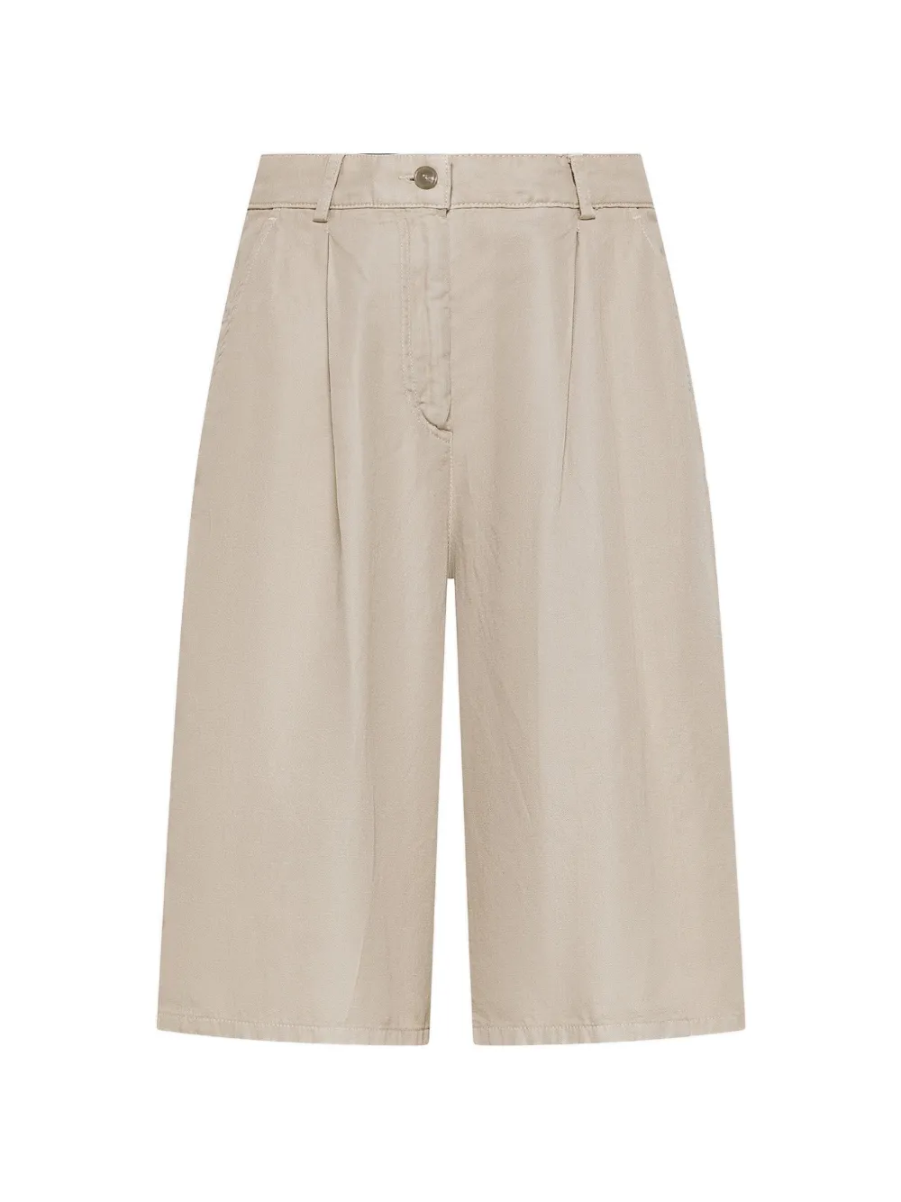 Seventy Shorts con passanti per cintura - Toni neutri