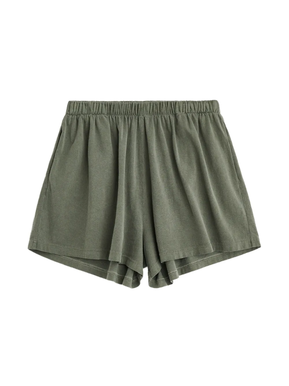 OUR LEGACY gored elasticated shorts - Grün