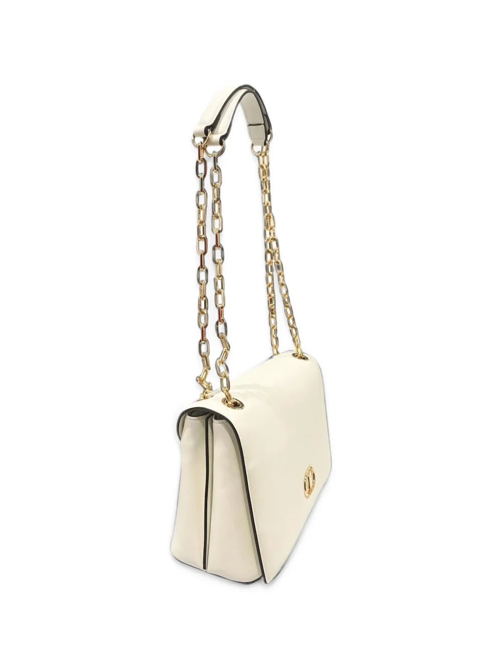 TWINSET Crossbodytas met logoplakkaat Wit