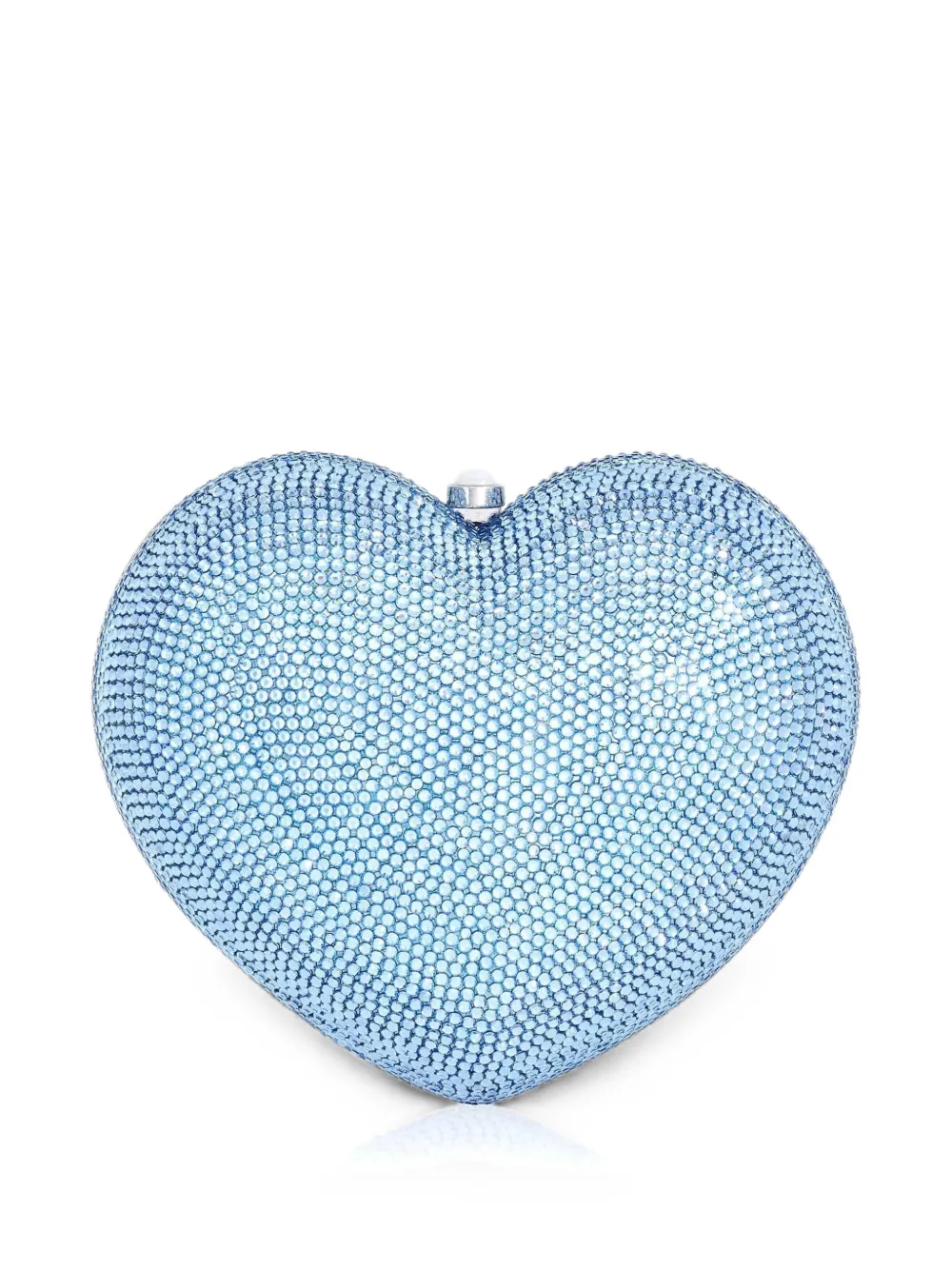 Judith Leiber Clutch L'Amour Petit Coeur con decorazione - Blu