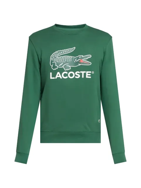 Lacoste logo-print crew-neck sweatshirt 