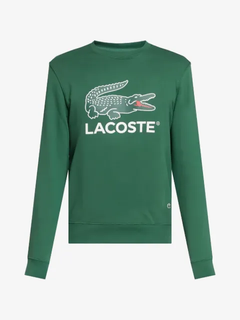Lacoste sweatshirt med rund hals og logotryk