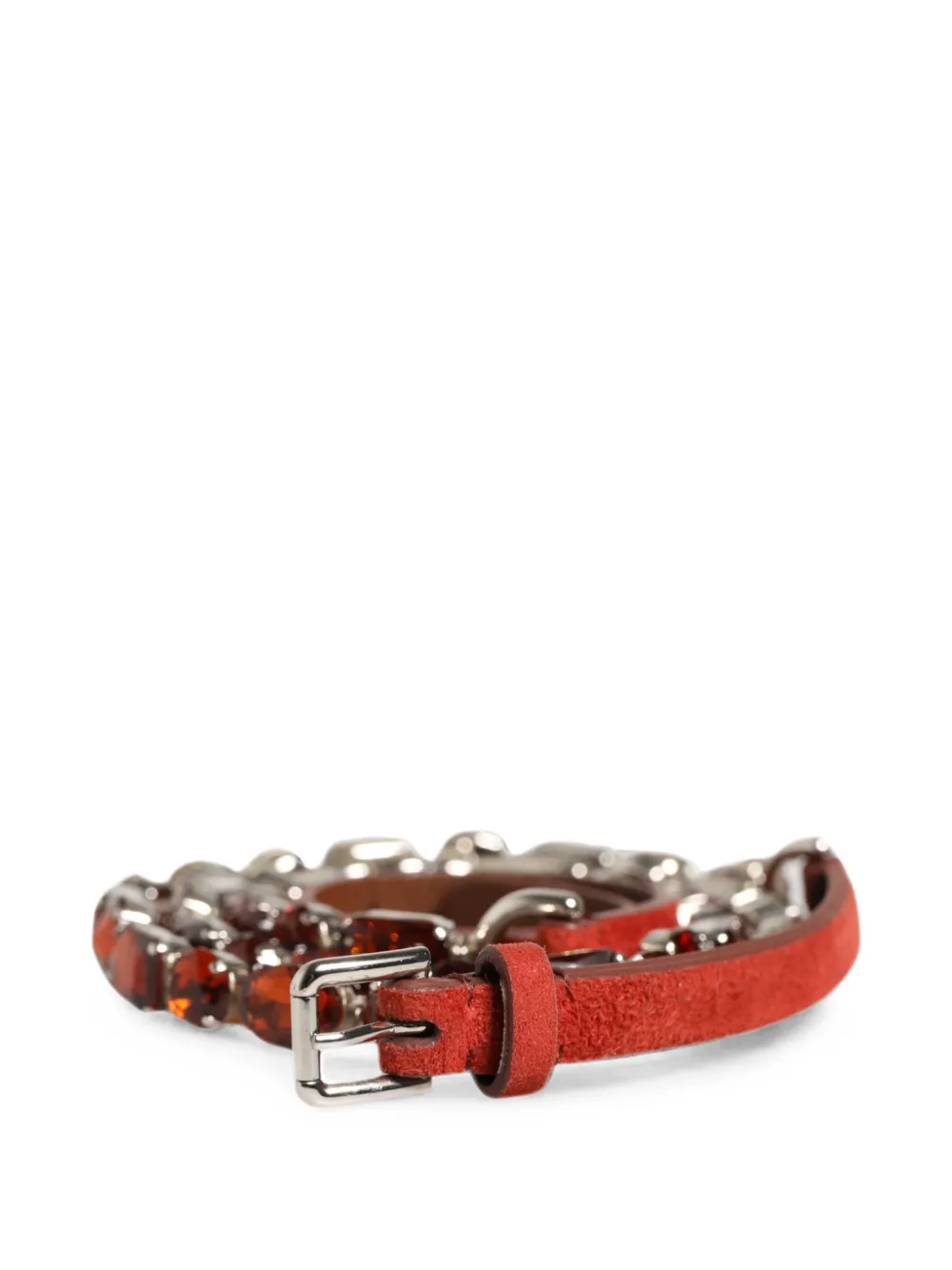 Dolce & Gabbana Riem verfraaid met kristallen Rood