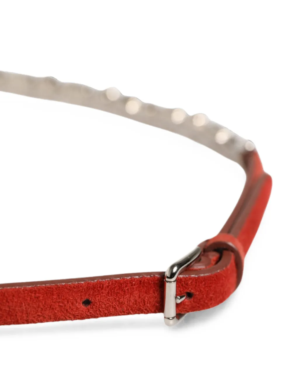 Dolce & Gabbana Riem verfraaid met kristallen Rood
