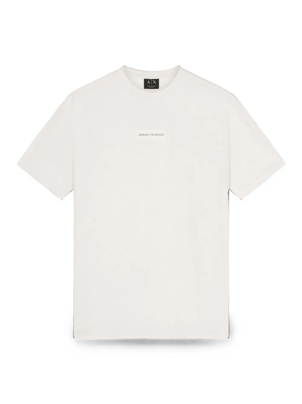 Armani Exchange T-shirt met logopatch Beige