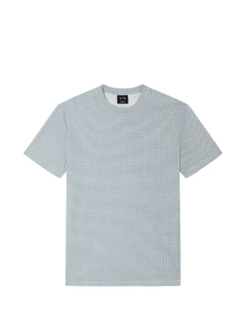 Armani Exchange monogram-print cotton T-shirt