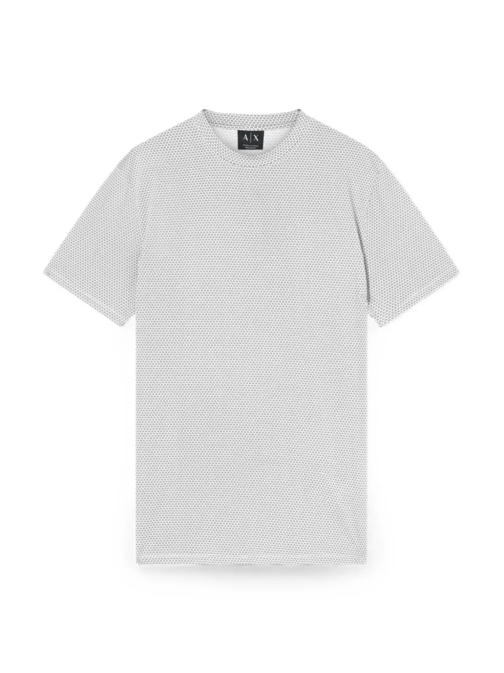 Armani Exchange T-shirt met logoprint Grijs