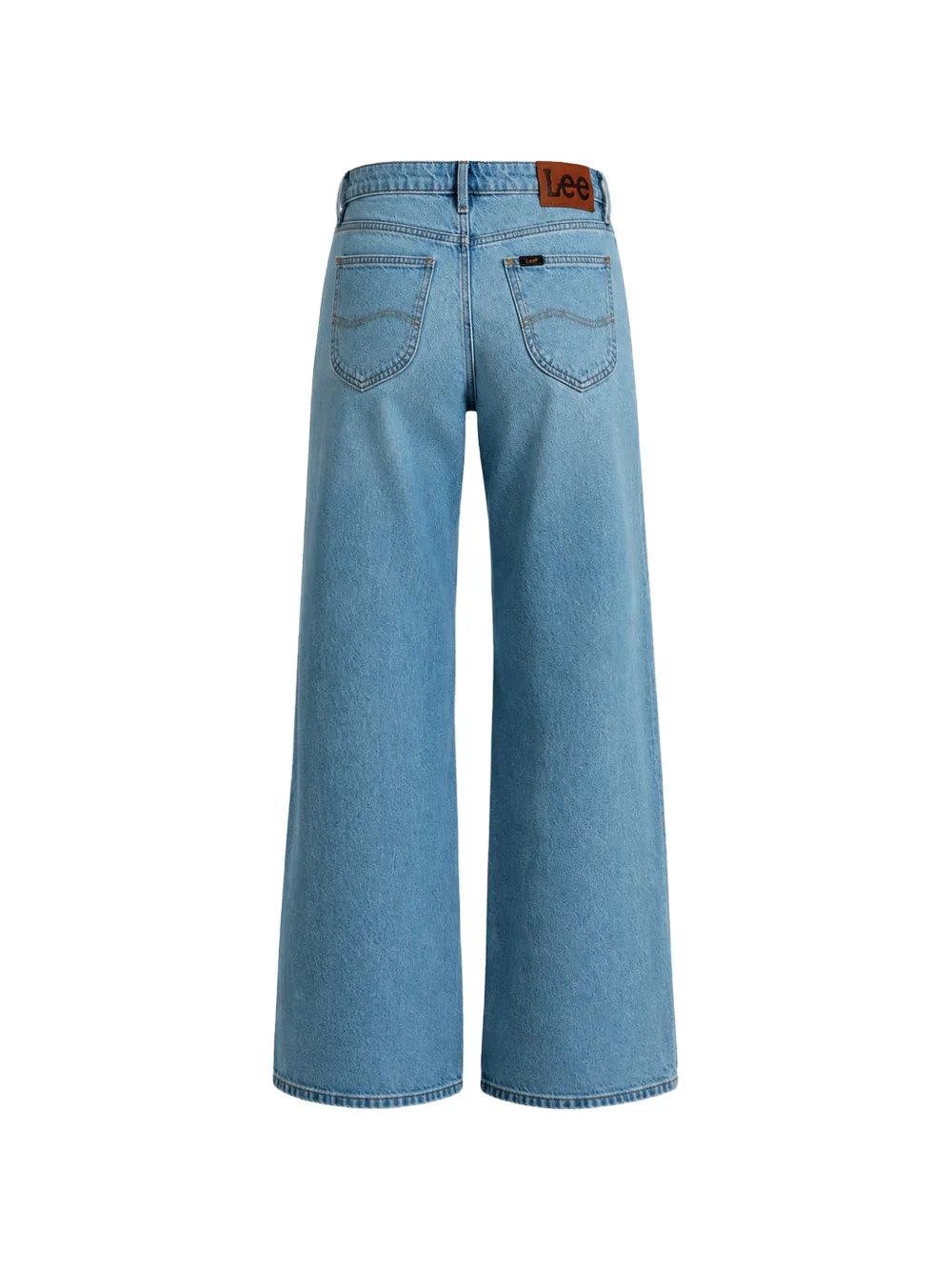  Lee Wide-leg Jeans - Azul 