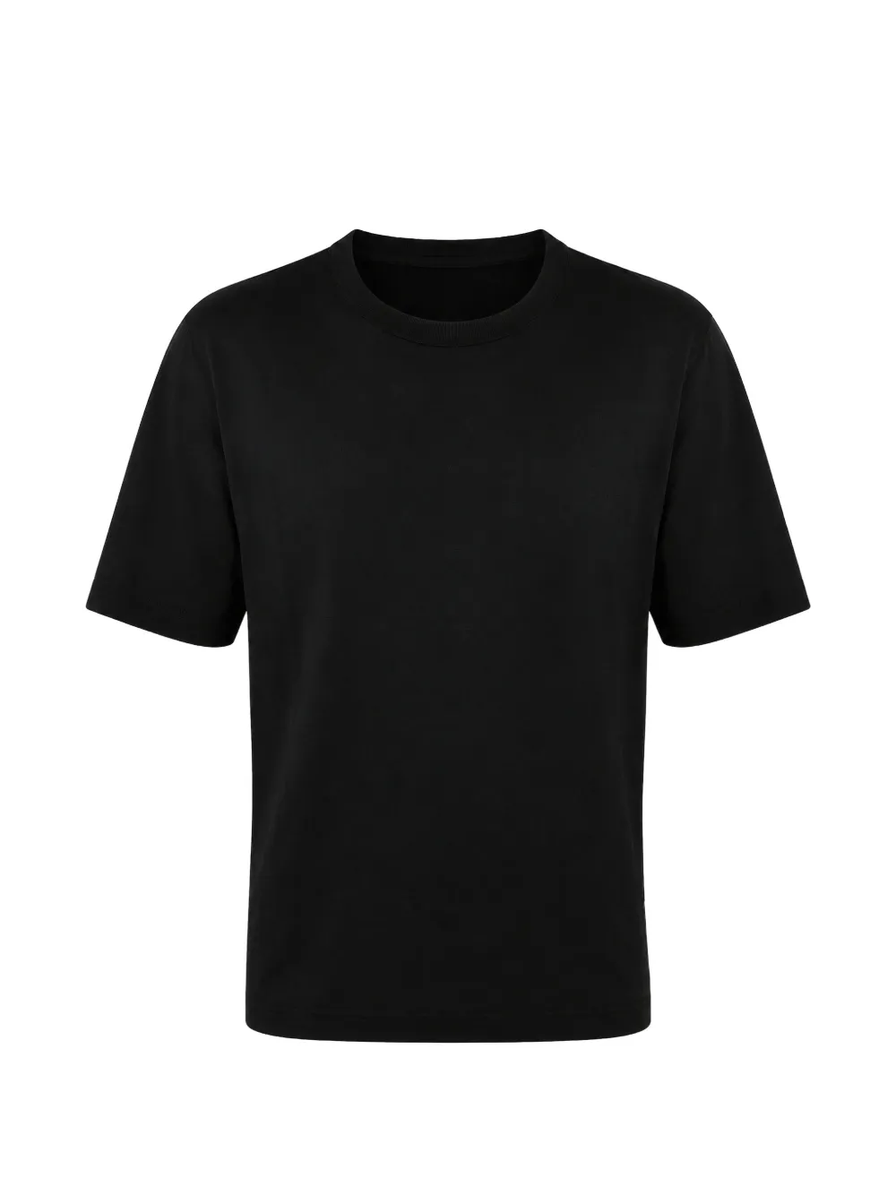 Dolce & Gabbana T-Shirt mit Logo-Prägung - Schwarz