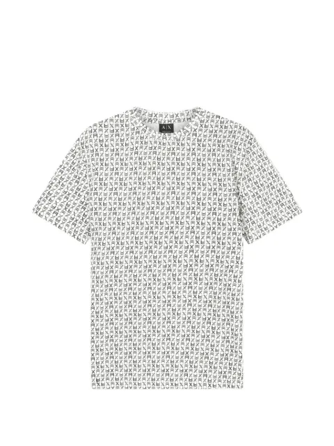 Armani Exchange logo-print cotton T-shirt