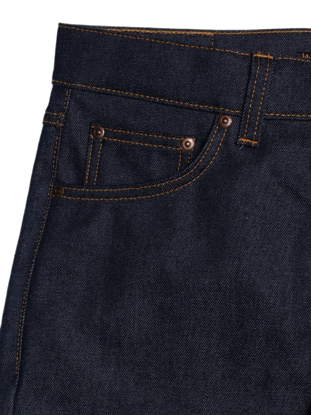 Nudie Jeans Solid Ollie Dry Abyss jeans Blauw