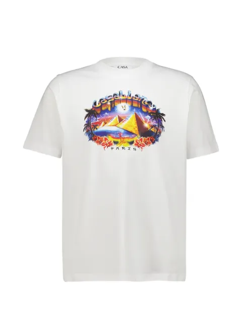 Casablanca graphic-print T-shirt
