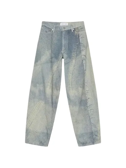 SAMSOE SAMSOE textured jeans