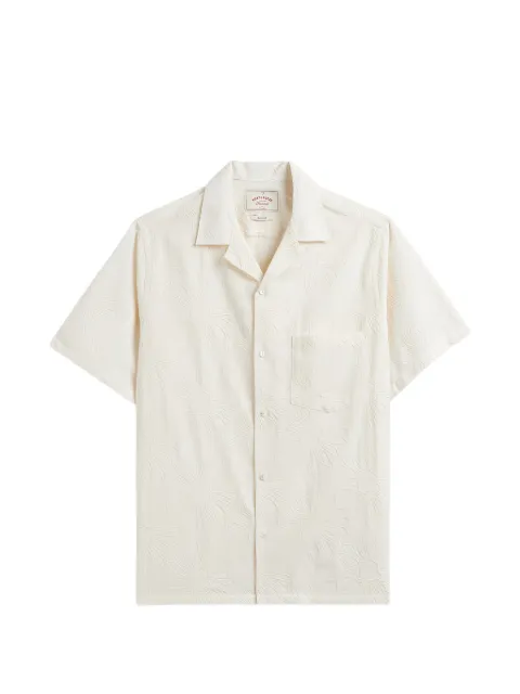 Portuguese Flannel embroidered short-sleeve shirt