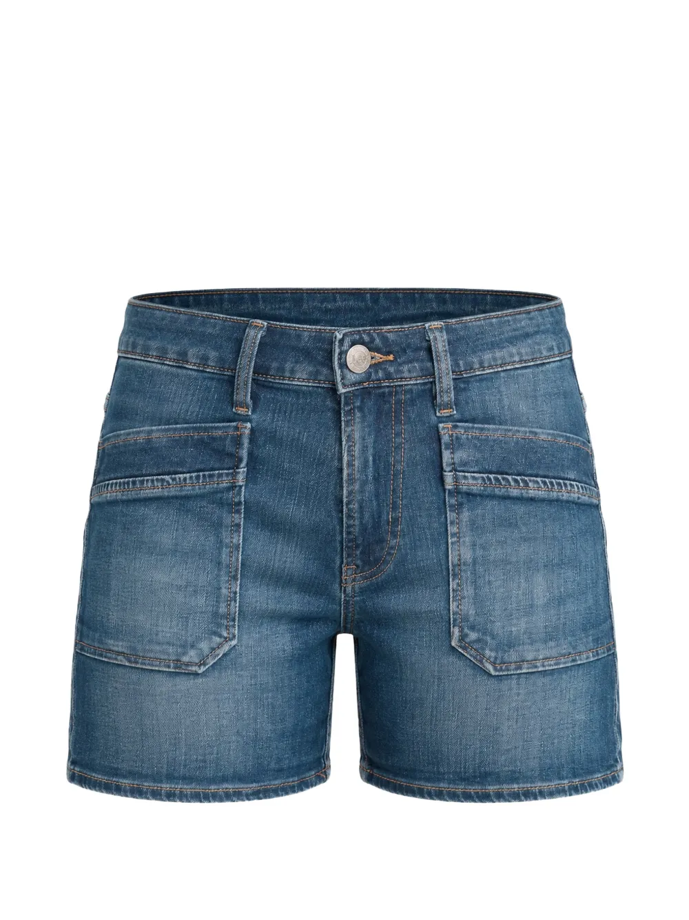 Les Temps des Cerises Shorts denim Margot - Blu
