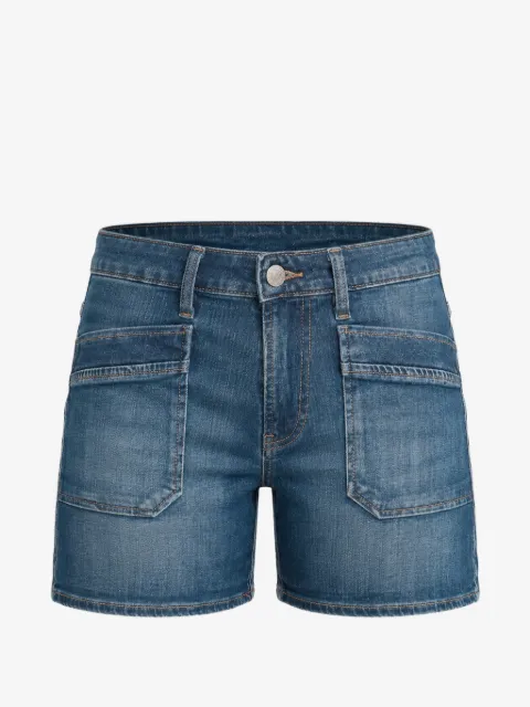 Les Temps des Cerises shorts de mezclilla Margot