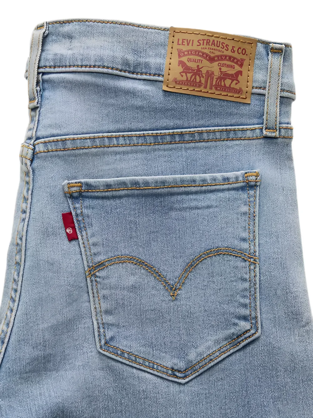 Levi's 312 Shaping Slim jeans Blauw