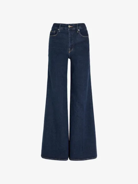 Good American wide-leg jeans