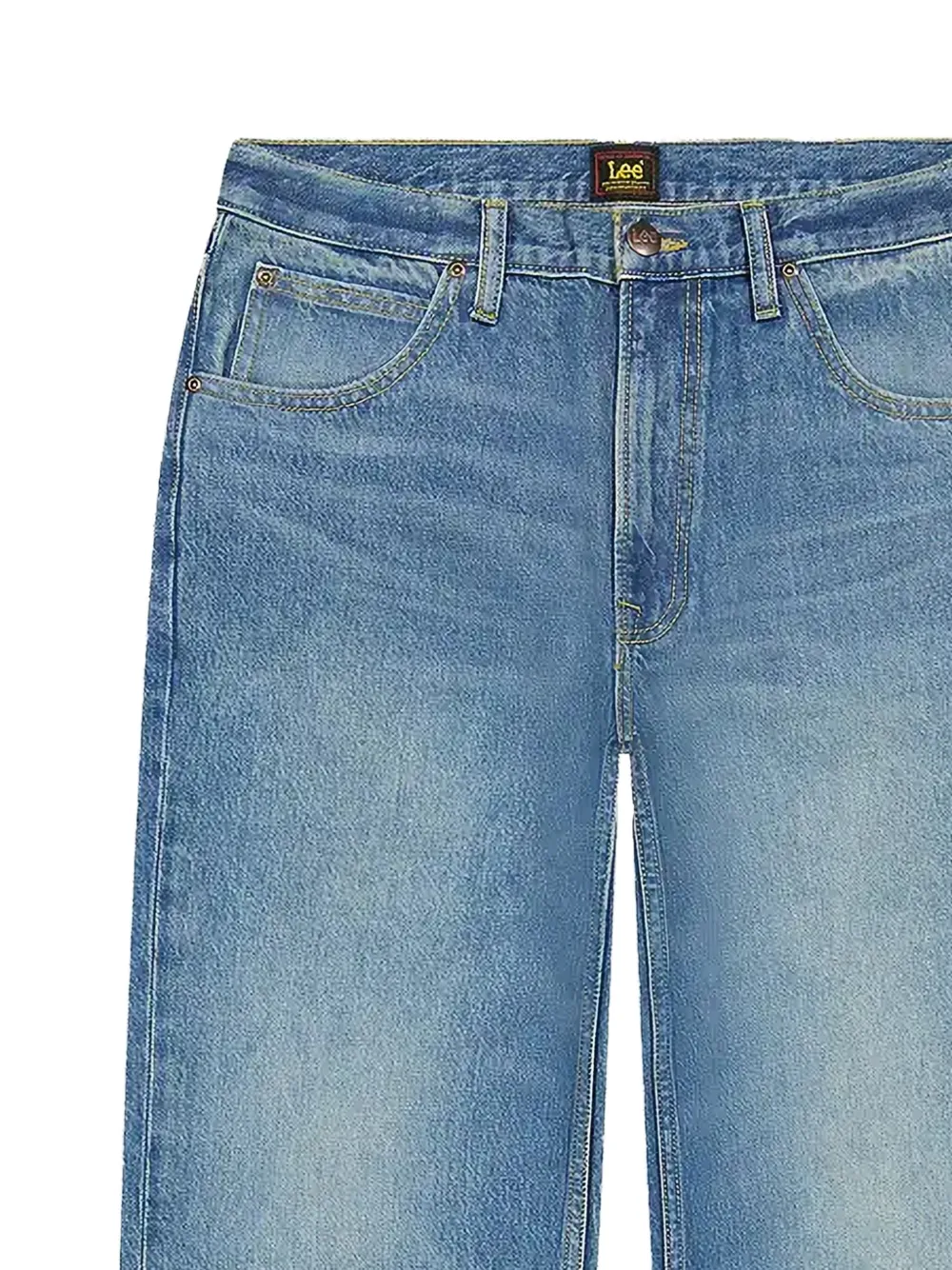 LEE Asher jeans met vervaagd effect Blauw