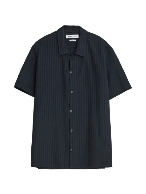 SAMSOE SAMSOE Avan textured short-sleeve shirt