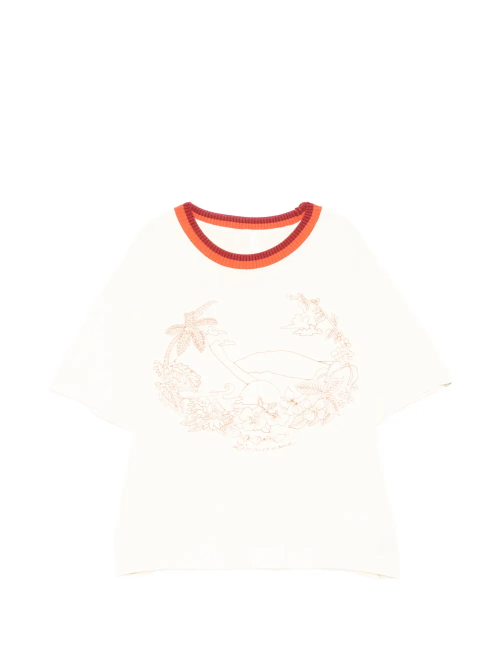 ZIMMERMANN Kids graphic-print T-shirt - Toni neutri