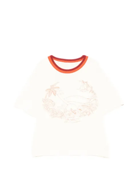ZIMMERMANN Kids camiseta con estampado gráfico