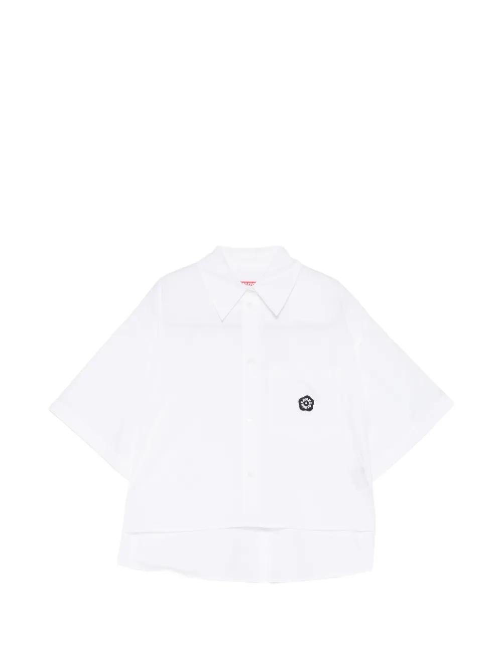 Kenzo Camicia Boke Flower 2.0 a maniche corte - Bianco