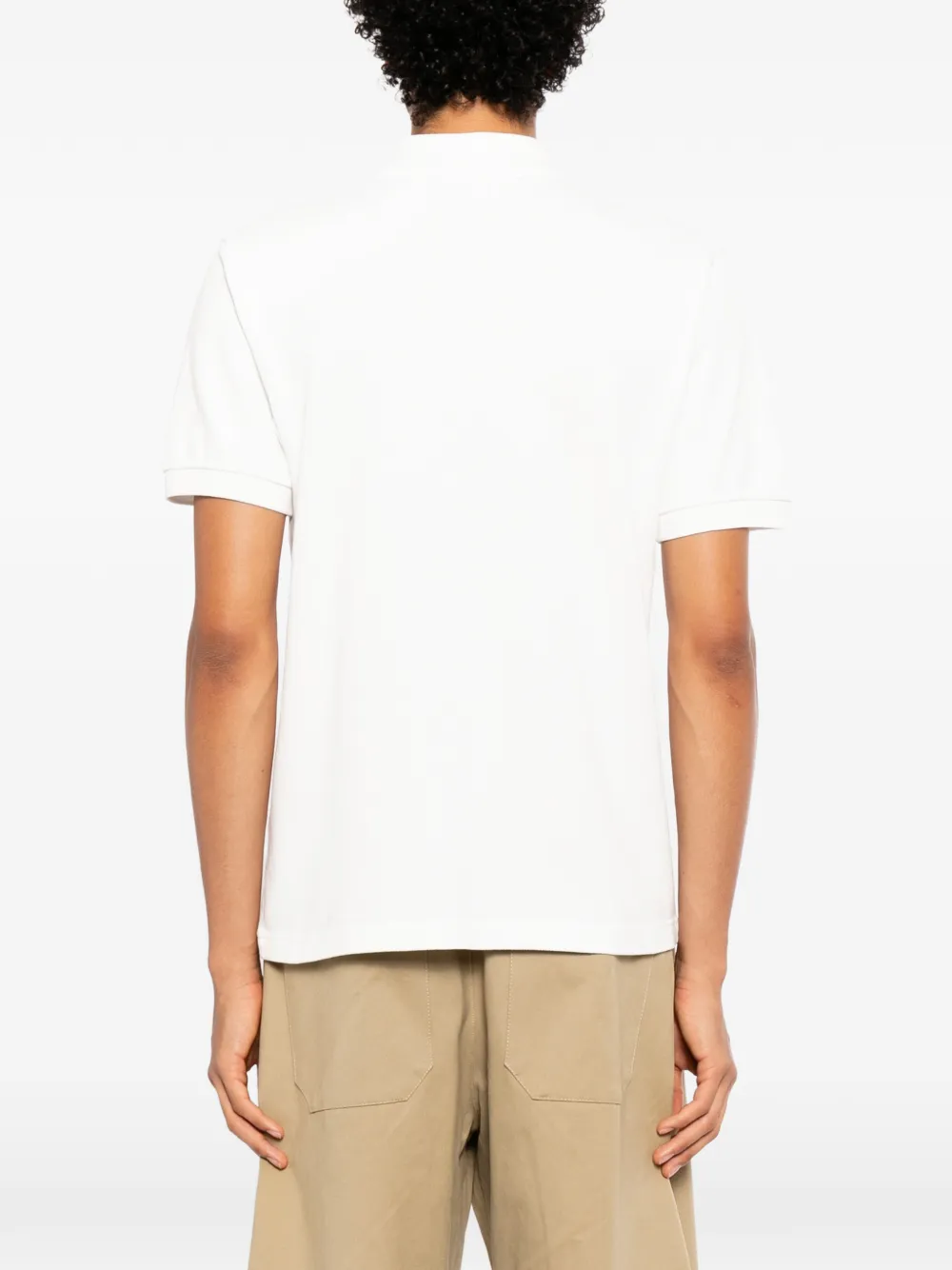 Kenzo Poloshirt met geborduurd logo Wit
