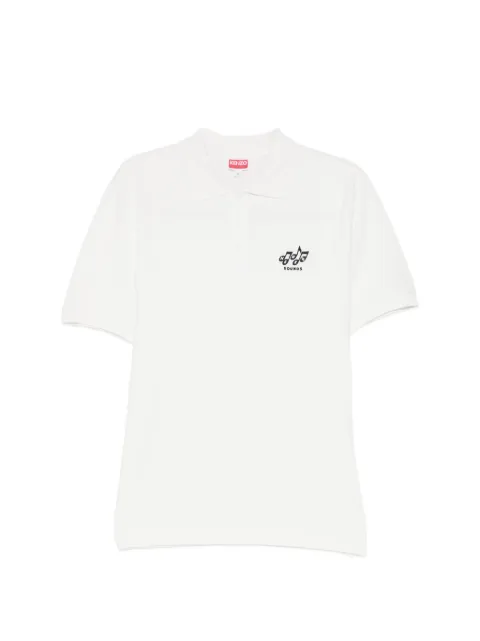 Kenzo logo-embroidered polo shirt